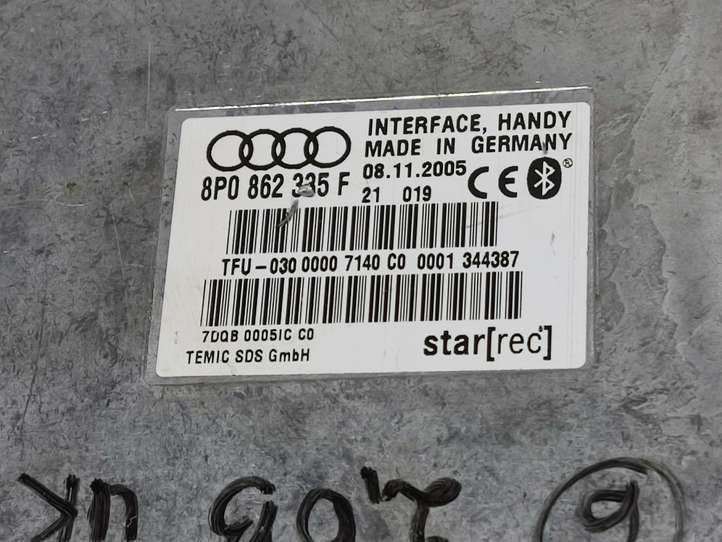 Audi A4 (2000 - 2006)  8P0862335F Модуль «Bluetooth»