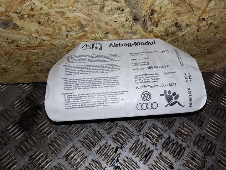 Audi A8 S8 D3 4E (2002 - 2005) Подушка безопасности пассажира — фото 1