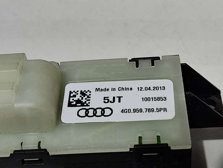 Audi A6 (2011 - 2014)  4G0959769 Включатель (включатели) памяти