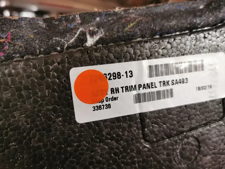BMW 3 F30 F35 F31 (2012 - 2018) 7246298 Боковая обшивка багажника — фото 2