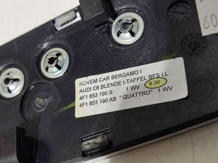 Audi A6 (2004 - 2008)  4F1853190S Декоративная планка