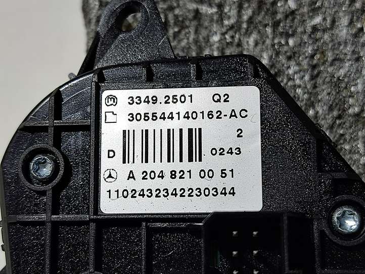 Mercedes-Benz C W204 (2007 - 2014)  A2048210051 Кнопки рулевого колеса