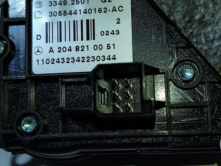 Mercedes-Benz C W204 (2007 - 2014)  A2048210051 Кнопки рулевого колеса