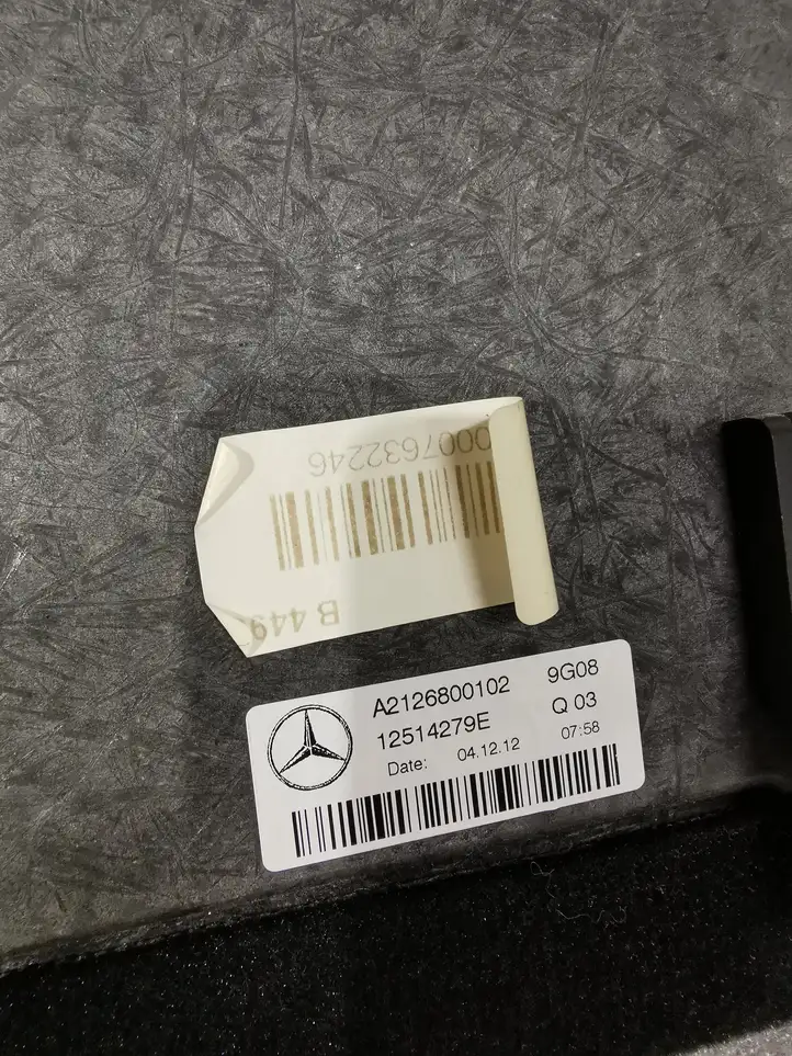 Mercedes-Benz E W212 (2009 - 2016) Коврик багажника — фото 3