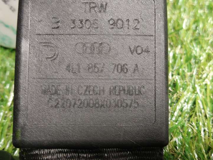 Audi Q7 (2005 - 2009)  4L1857706A Передний ремень безопасности