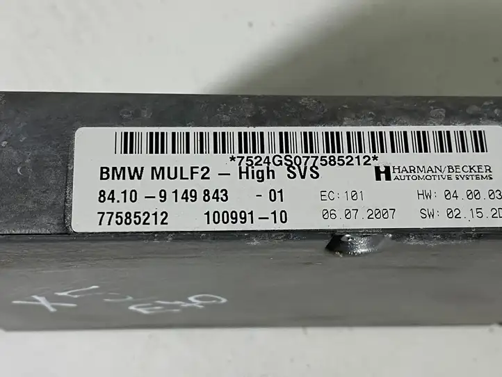 BMW X5 E70 (2006 - 2013) 9149843 Bluetooth модуль — фото 2