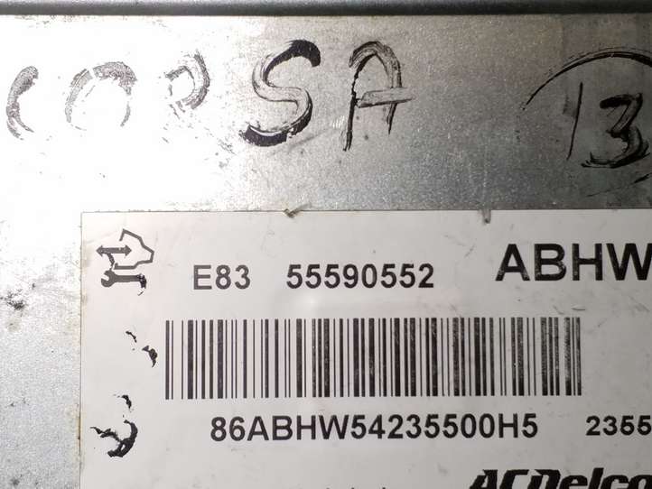 Opel Corsa D (2010 - 2014)  55590552 Блок управления двигателем ECU