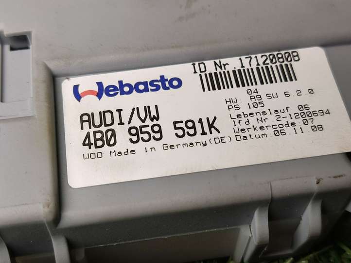 Audi A6 (2008 - 2011)  4B0959591K Двигатель привода люка-крыши