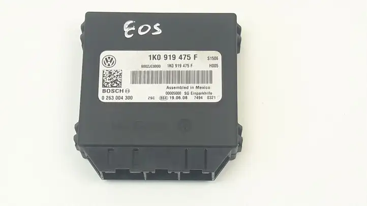 Volkswagen Eos (2006 - 2010) 1K0919475F Блок управления парктрониками — фото 1