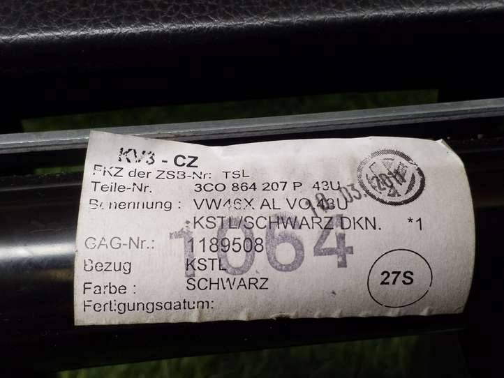 Volkswagen Passat CC (2008 - 2012)  3C0864207P Подлокотник