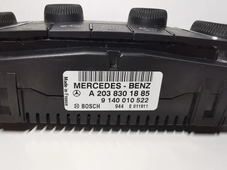 Mercedes-Benz C W203 (2000 - 2007) A20383018859140010522 Блок управления климат-контролем — фото 4