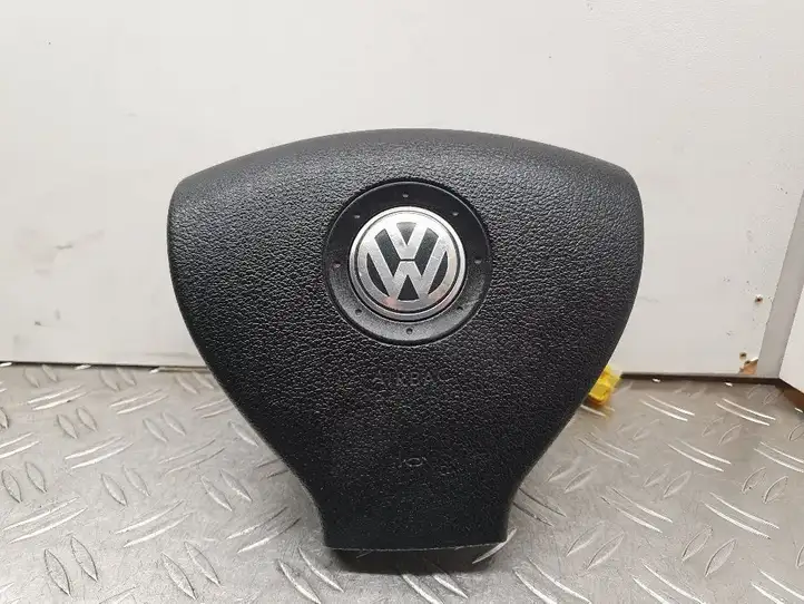 Volkswagen Golf V (2003 - 2009) 1K0880201DE Подушка безопасности руля — фото 1