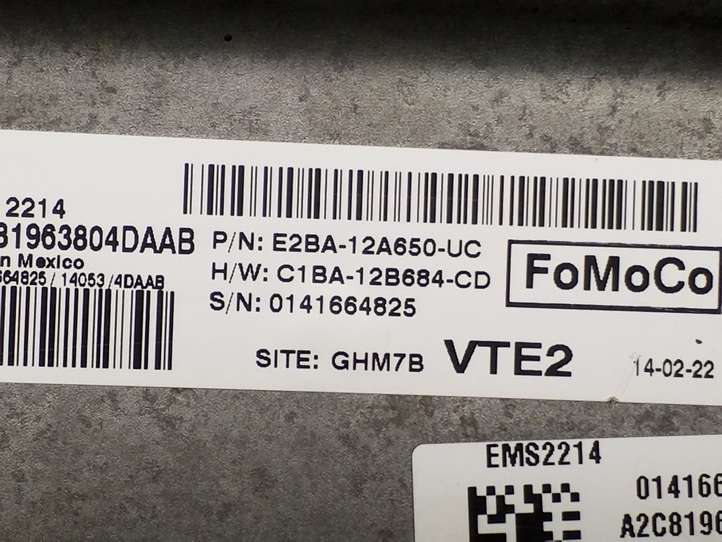 Ford Fiesta (2013 - 2017)  C1BA12B684CD Блок управления двигателем ECU