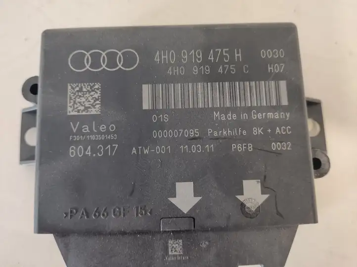 Audi A8 S8 D4 4H (2013 - 2017) 4H0919475H Блок управления парктрониками — фото 6