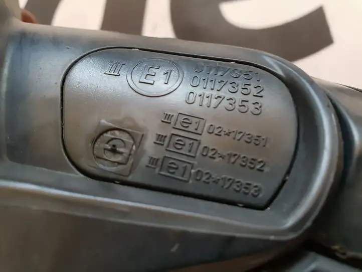 BMW 3 E46 (1998 - 2005) 0117351 Боковое зеркало с электроприводом — фото 3