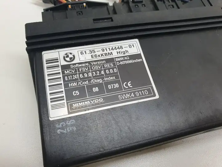 BMW 5 E60 E61 (2004 - 2010) 61359114448 Модуль комфорта — фото 3