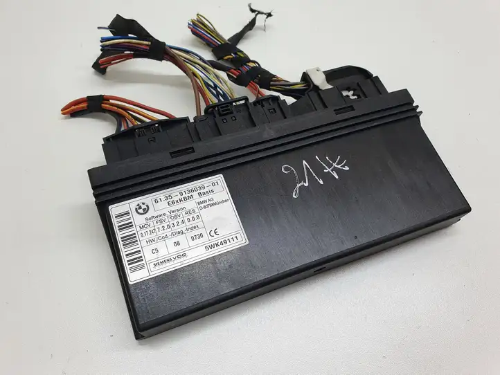 BMW 5 E60 E61 (2004 - 2010) 6135913603901 Модуль комфорта — фото 1