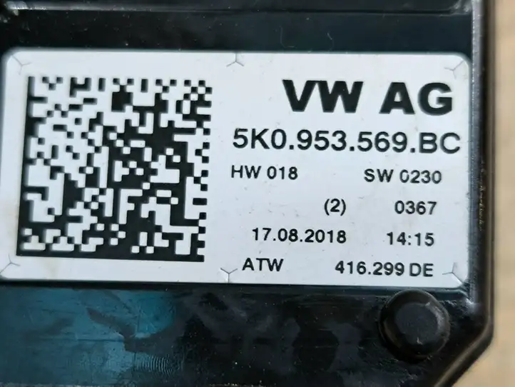 Volkswagen Tiguan (2007 - 2011) 5K0953569BC Контактное кольцо SRS — фото 8