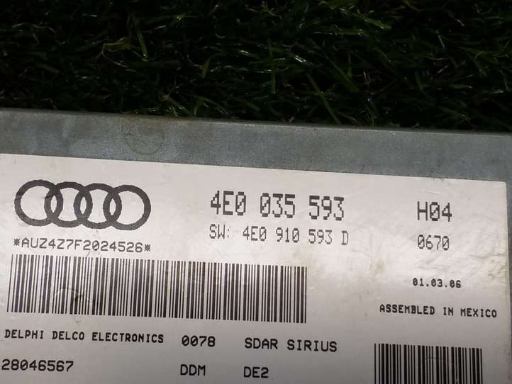 Audi Q7 (2005 - 2009)  4E0035593 Мультимедийный контроллер