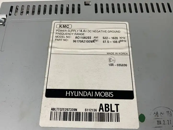 Kia Ceed (2012 - 2015) AC110A2EE Магнитола / мультимедийная система — фото 3
