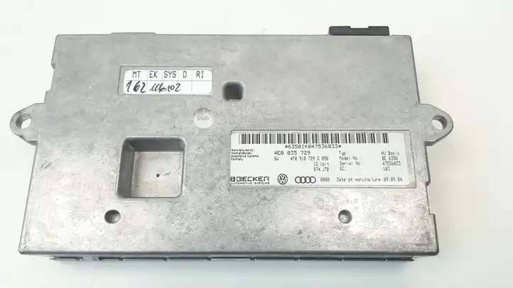 Audi A6 S6 C6 4F (2004 - 2008) 4E0035729 Контроллер мультимедийной системы — фото 1
