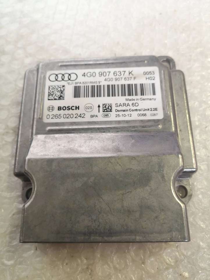 4G0907637F Audi A6 C7 ESP (stabilumo sistemos) valdymo blokas