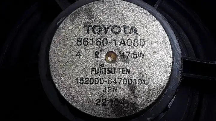 Toyota Corolla E120 E130 (2000 - 2004) 861601A080 Динамики передних дверей — фото 2