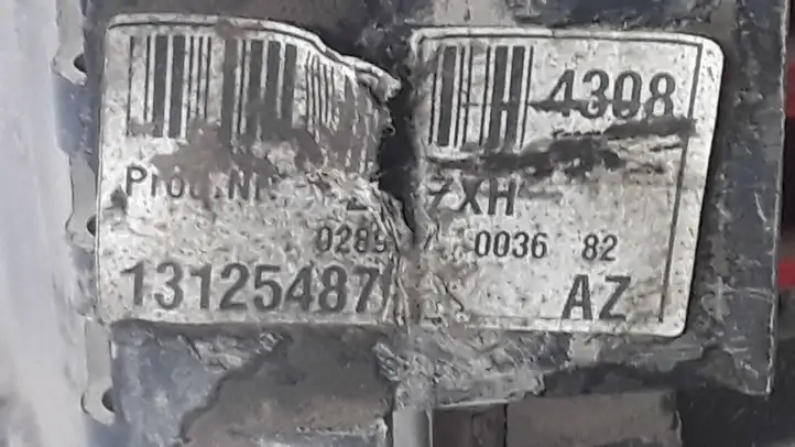 Opel Vectra (2002 - 2005)  13125487 Ящик предохранителей (комплект)