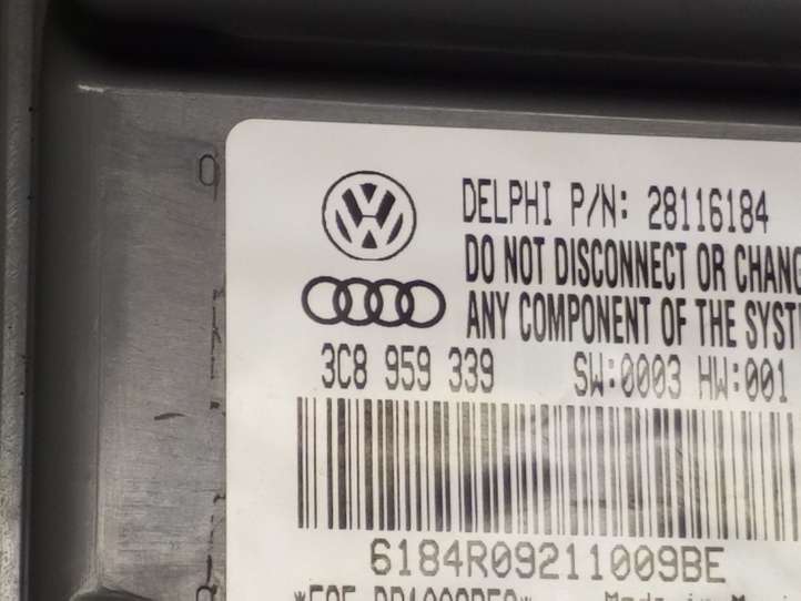Volkswagen Passat CC (2008 - 2012)  3C8959339 Модуль управления сидением