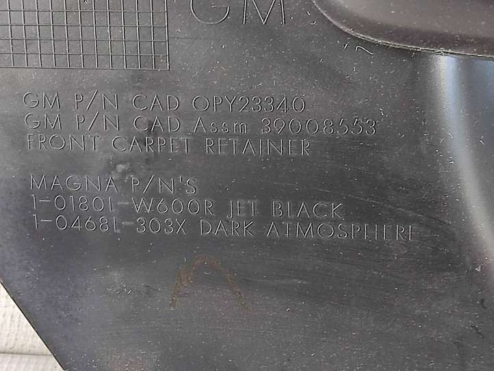 Chevrolet Cruze II (2016 - )  39008553 Отделка переднего порога (внутренняя)