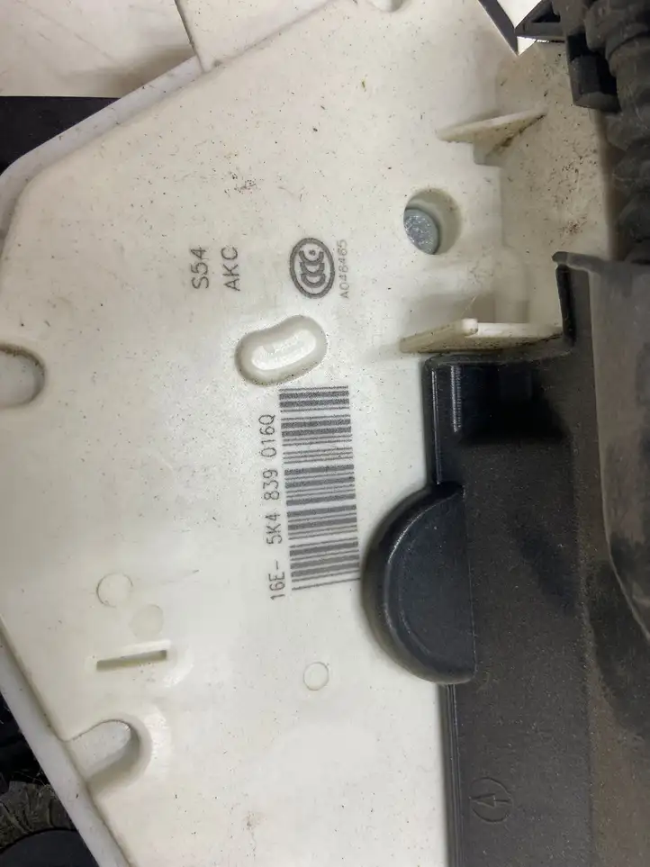 Volkswagen Golf VII (2013 - 2019) 16E5K4839016Q Замок задней двери — фото 5