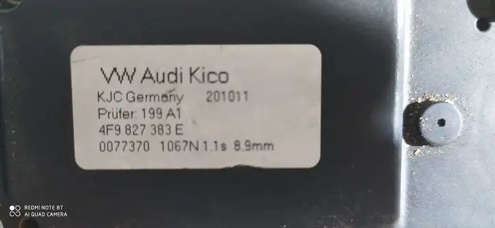 Audi A4 S4 B8 8K (2007 - 2011) 4F9827383E Доводчик крышки багажника — фото 3