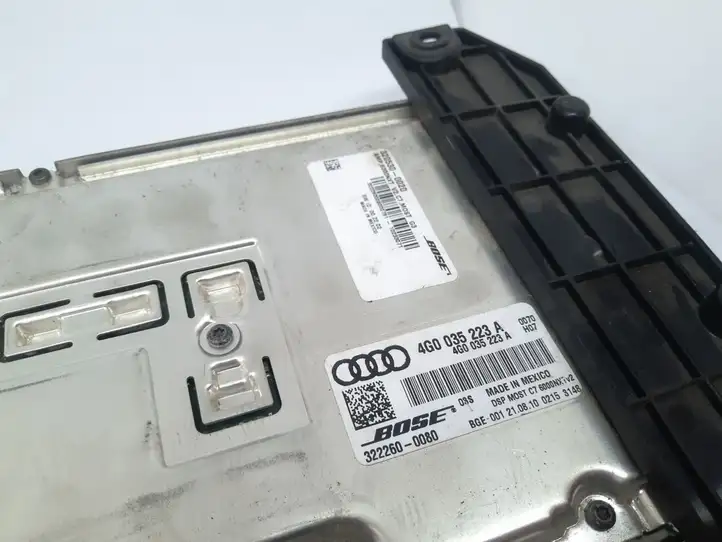 Audi A8 S8 D4 4H (2010 - 2014) 4G0035223A Усилитель звука — фото 3