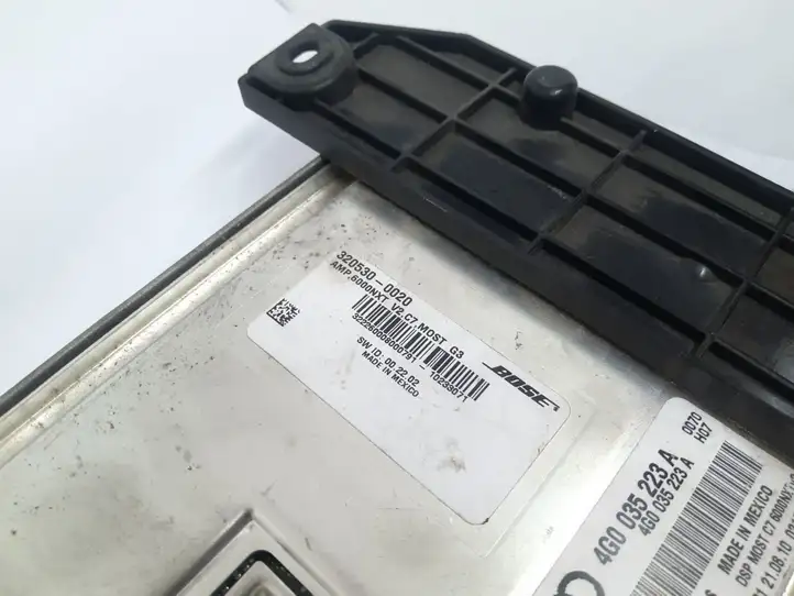 Audi A8 S8 D4 4H (2010 - 2014) 4G0035223A Усилитель звука — фото 5