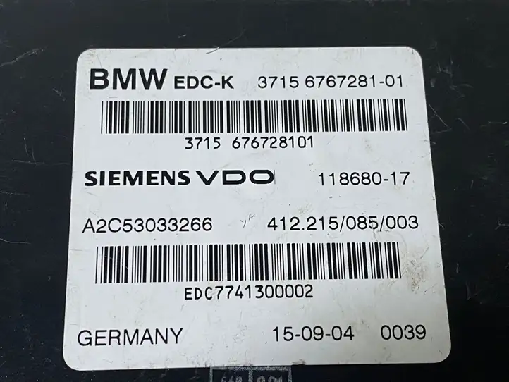 BMW 7 E65 E66 (2001 - 2008) 6767281 Прочие блоки управления — фото 2