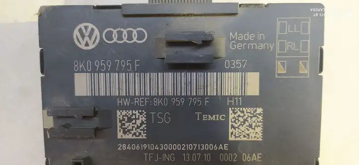 Audi A4 S4 B8 8K (2007 - 2011) 8K0959795F Блок управления дверью — фото 3