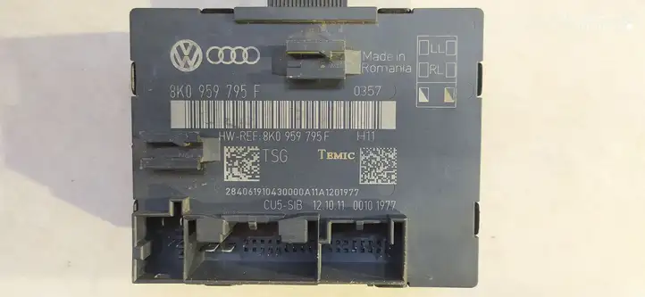 Audi A4 S4 B8 8K (2007 - 2011) 8K0959795F Блок управления дверью — фото 2