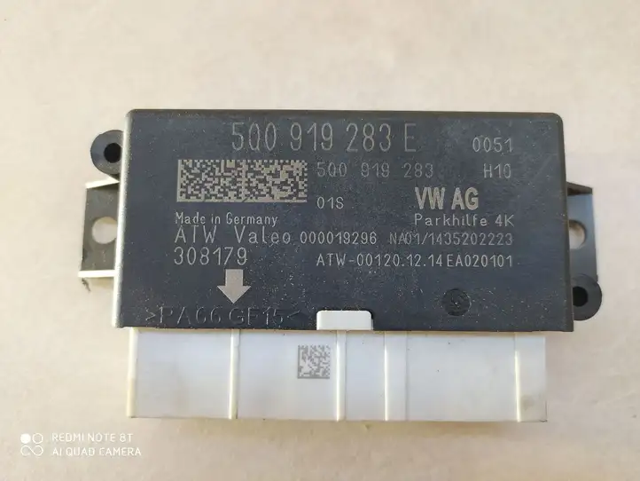 Audi A3/S3 8P (2008 - 2013) 5Q0919283E Блок управления парктрониками — фото 1