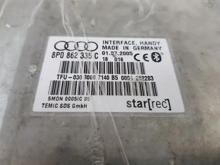 Audi A4 S4 B6 8E 8H (2000 - 2006) 8P0862335C Модуль комфорта — фото 2