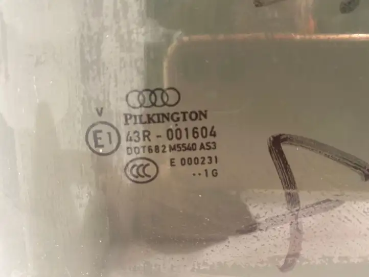 Audi Q7 4L (2009 - 2015) Стекло задней двери — фото 2