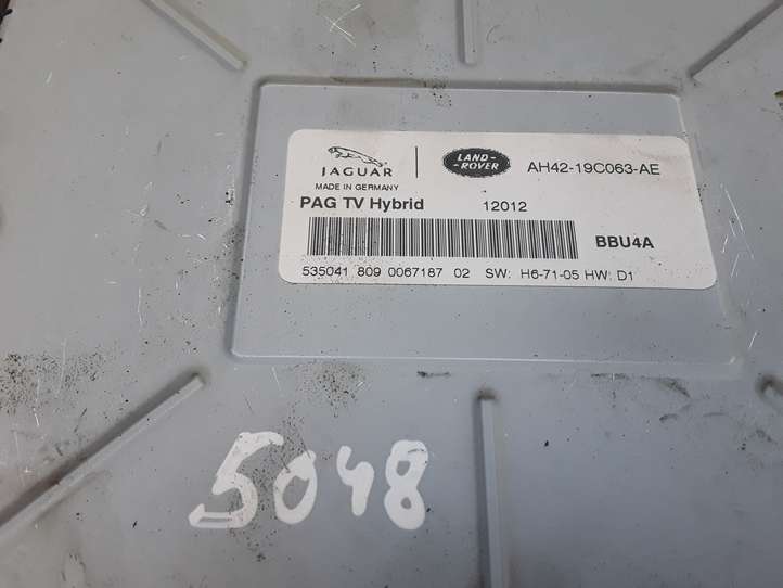 Land Rover Range Rover Sport (2009 - 2013)  AH4219C063AE Модуль управления видео