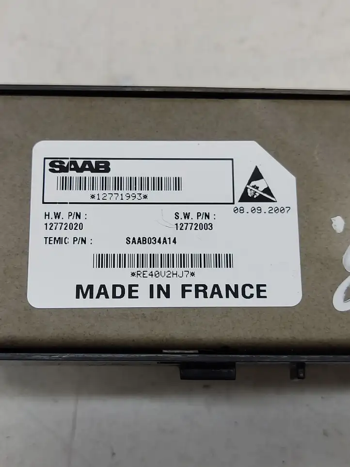 Saab 9-3 Ver2 (2008 - 2016) 12772020 Кнопка стеклоподъемников — фото 2