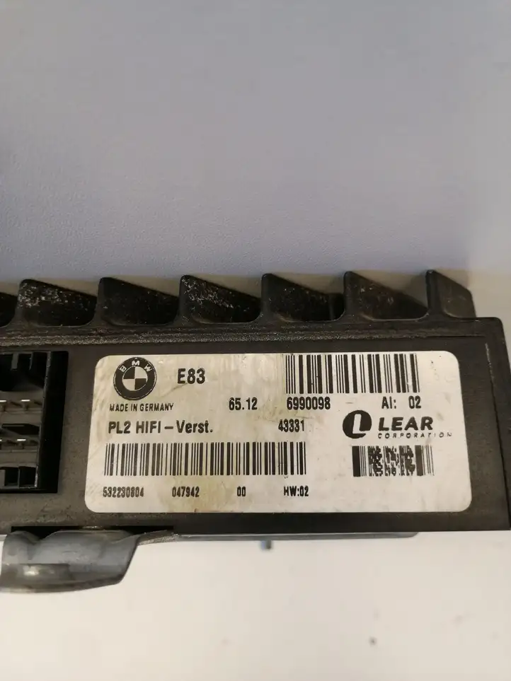 BMW X3 E83 (2003 - 2010) 6990098 Усилитель звука — фото 3