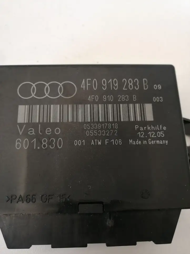 Audi A6 S6 C6 4F (2004 - 2008) 4F0919283B Блок управления парктрониками — фото 3