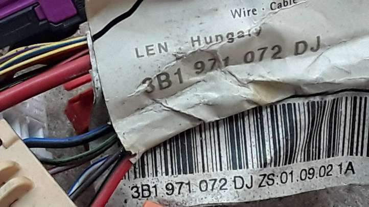 Volkswagen PASSAT B5.5 (2001 - 2005)  3B1971072DJ Проводка двигателя