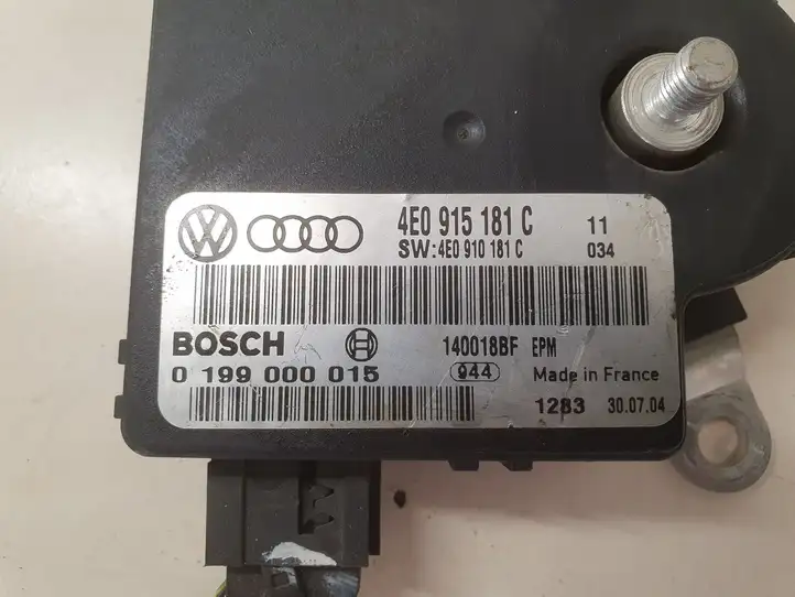 Audi A8 S8 D3 4E (2002 - 2005) 4E0915181C Блок управления аккумулятором — фото 3