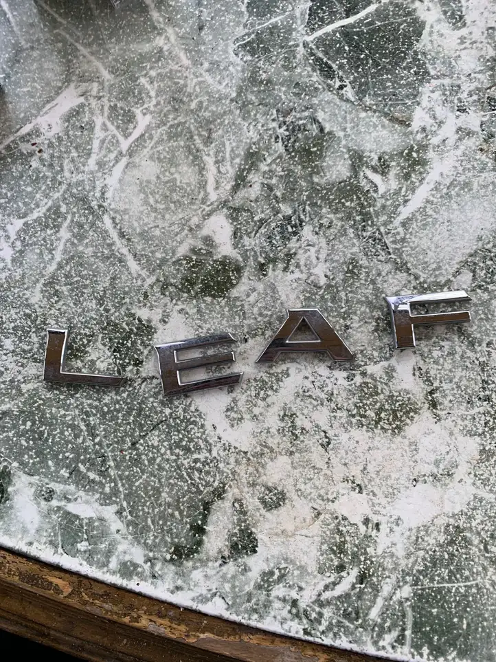 Nissan Leaf I (ZE0) (2010 - 2017) Эмблема производителя — фото 1