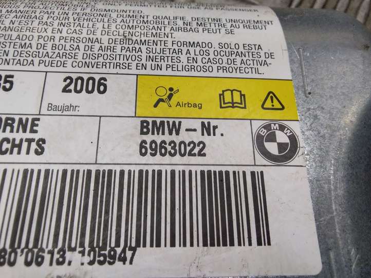 BMW 5 E60 E61 (2004 - 2010)  601190500C Подушка безопастности передней двери