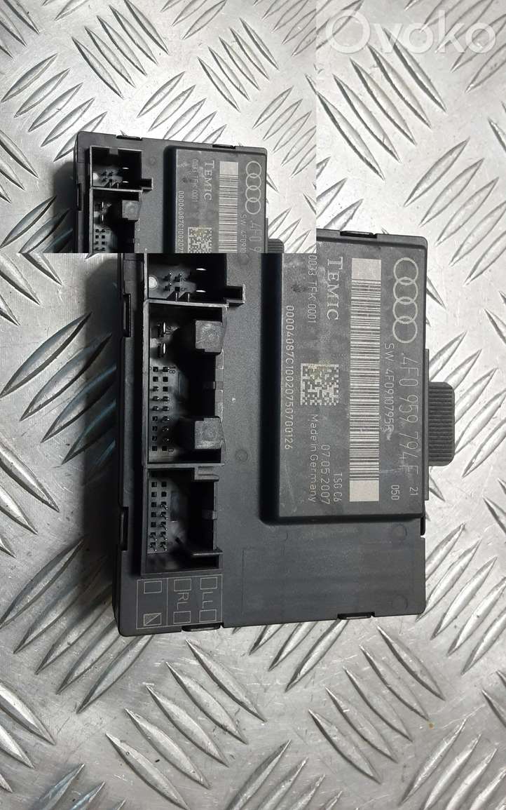 Audi A6 (2004 - 2008)  4F0959794F Блок управления дверью