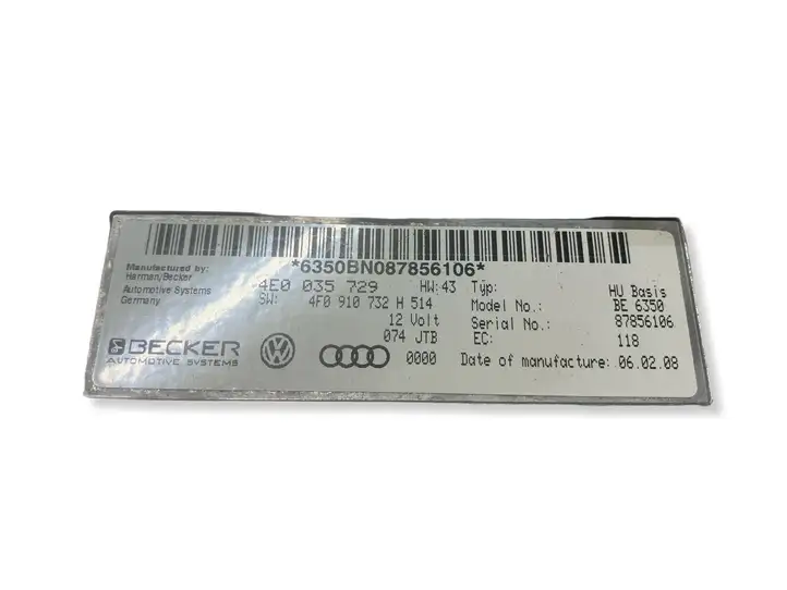 Audi A6 Allroad C6 (2006 - 2008) 4E0035729 Блок MMI — фото 2
